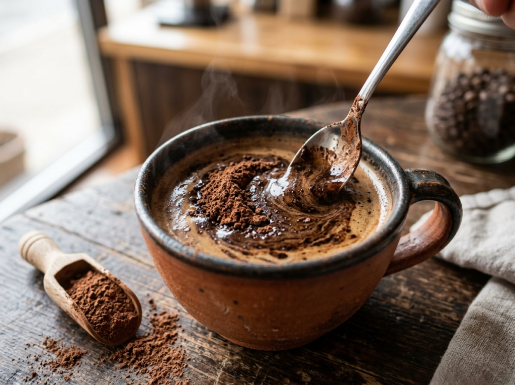 Blending Coffee with Cacao/Cocoa Powder