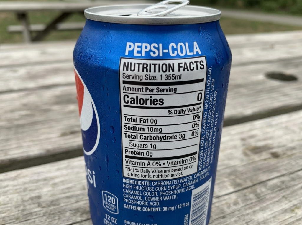 How Much Caffeine in Pepsi
