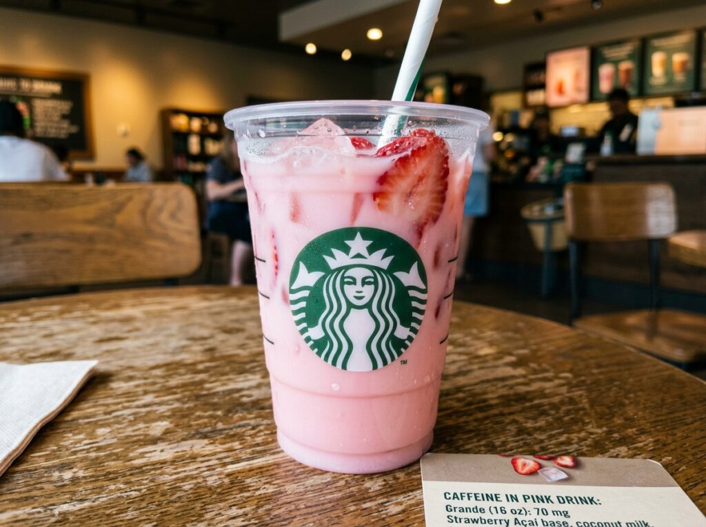 Does the Starbucks Pink Drink Have Caffeine