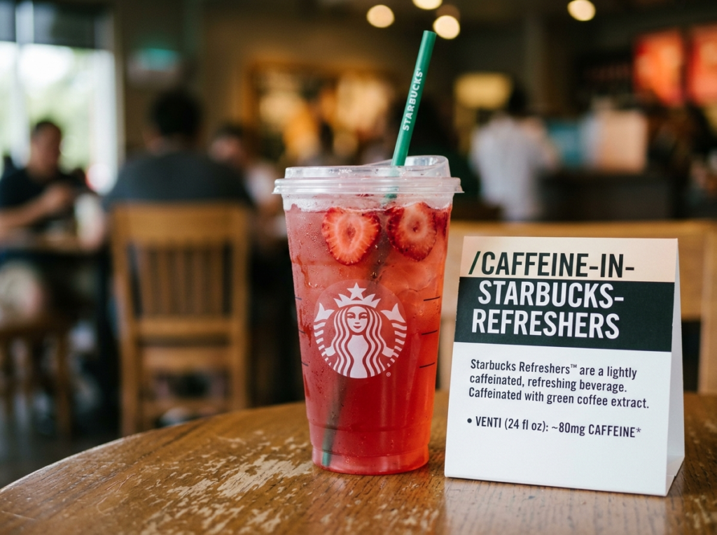 Do Starbucks Refreshers Have Caffeine