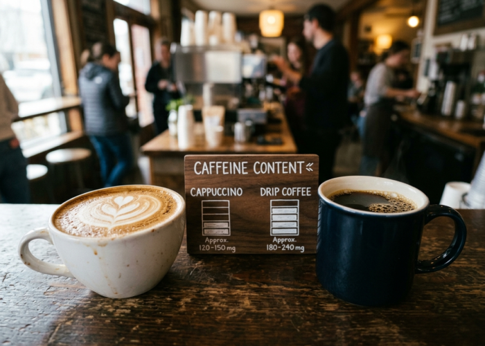 Cappuccino Caffeine vs Regular Coffee Caffeine
