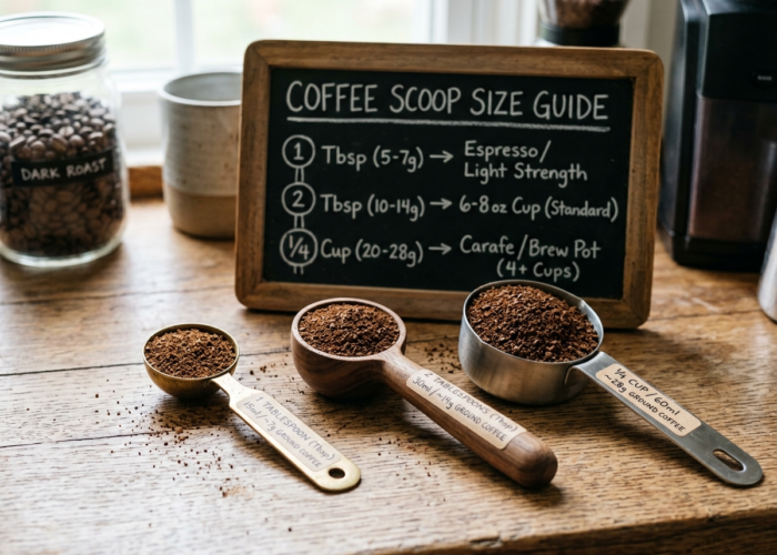 Coffee Scoop Size Guide