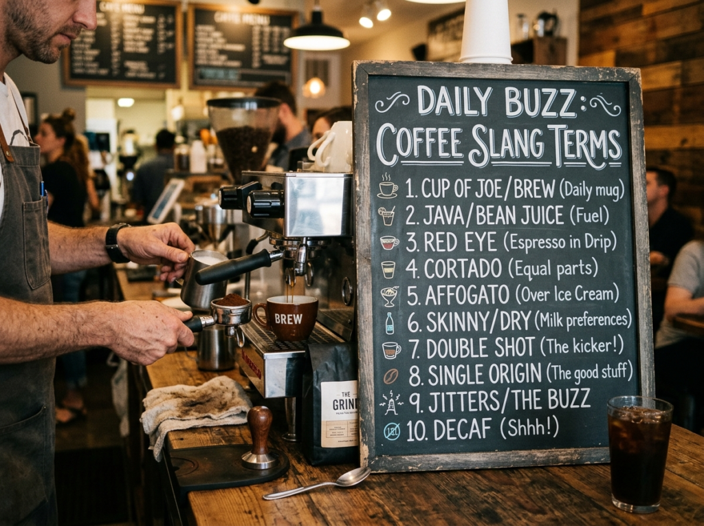 Coffee Slang Terms Every Coffee Lover Should Know