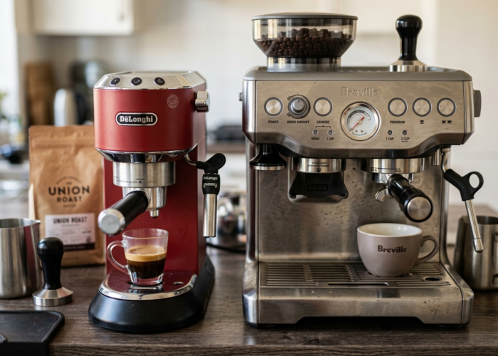 DeLonghi vs Breville Espresso Machines