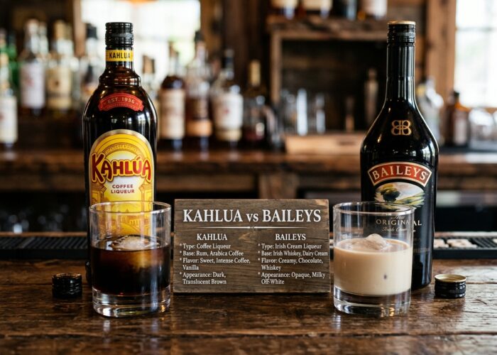 Kahlua vs Baileys Difference