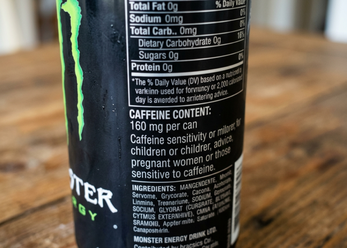 Monster Energy Drink Caffeine Content