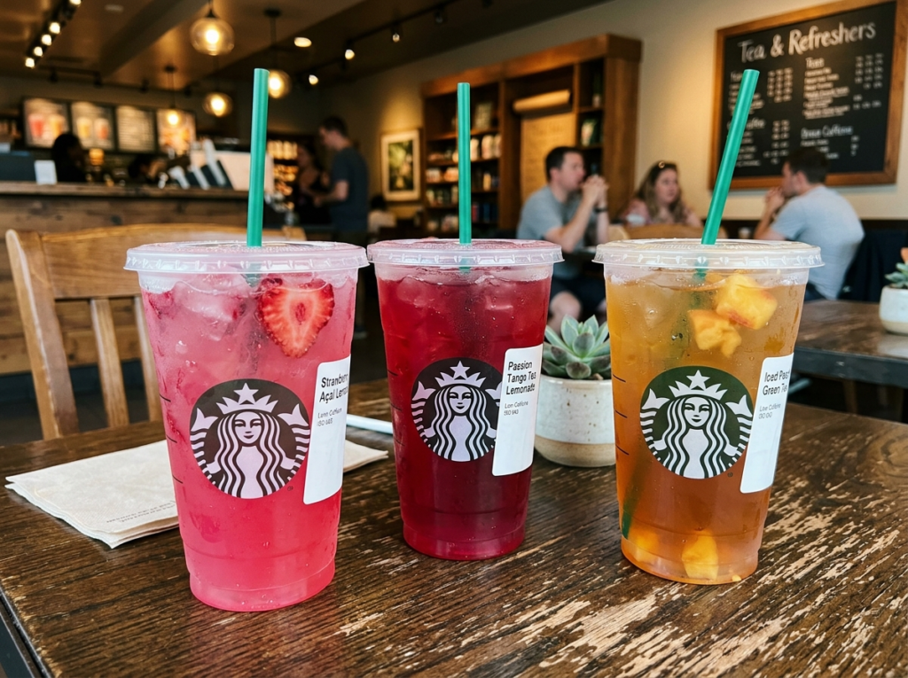Best Non-Coffee & Low-Caffeine Starbucks Drinks