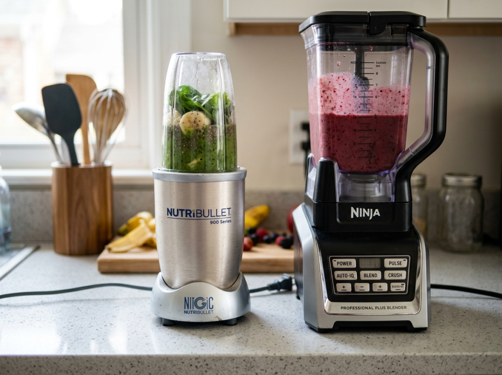 Nutribullet vs Ninja Blender for Smoothies