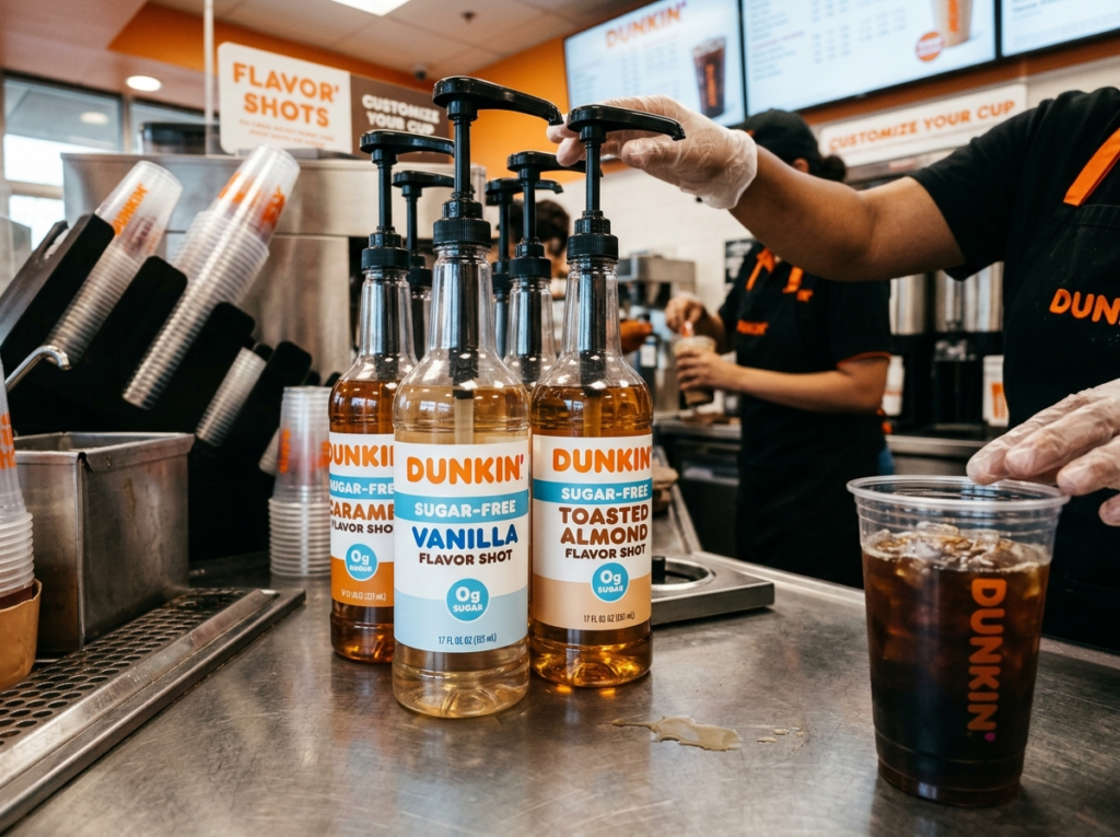 Sugar-Free Dunkin' Donuts Flavors