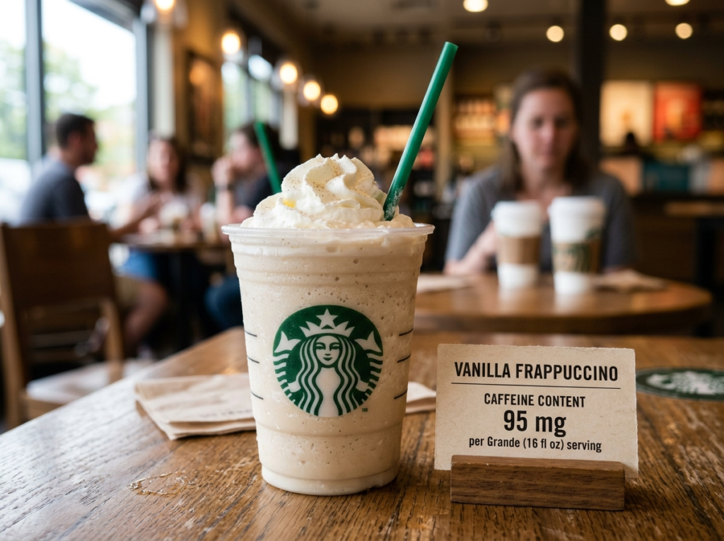 Vanilla Frappuccino Caffeine Content