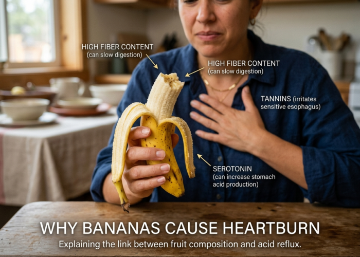 Why Do Bananas Cause Heartburn / Acid Reflux